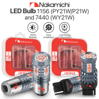 2PCS Nakamichi 24LED Car Signal Light 1156/PY21W/P21W T20-7440/WY21W Turn Signal Light Bulb Replacem