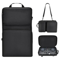 DJ Controller Case Protective Carrying Case with Adjustable Shoulder Strap DJ Travel Carrying Bag fo