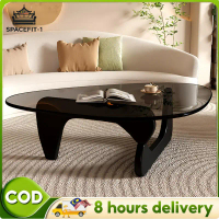 Coffee Table Glass Top Meja Kopi Ruang Tamu Moden Designer Coffee Table Nordic Coffee Table Cofee Ta