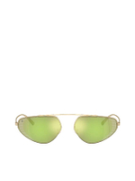 แว่นกันแดดยูนิเซ็กส์ รุ่น FH1010TD 302/8N 58 เลนส์ปรอท สีเขียว