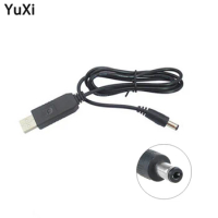 USB Power Boost Line 5v To Dc 9V 12V Step Up Module Usb Converter Adapter Cable DC 5.5*2.1mm Plug Voltage conversion cable