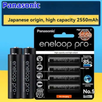 Panasonic Eneloop - aste PRO RECHARGEABLE AA batterie 100% Original 2550mah 1.2v nickel pour appareil photo souris climatisation