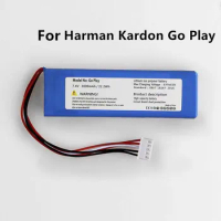 Original GSP1029102 01 3000mAh Replacement Battery For Harman Kardon Go Play Mini Speaker Li-Polymer Lithium Batteries