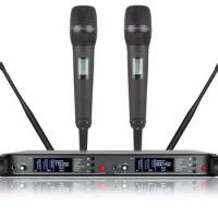 Black Handheld microphone UHF For 8200 wireless system
