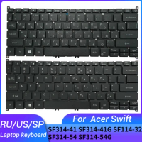 NEW Russian/US/Spanish laptop Keyboard for Acer Swift 3 SF314-54 SF314-54G SF314-41 SF314-41G SF114-32