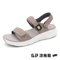 G.P 女款輕羽緩震紓壓磁扣涼鞋G3836W-奶茶色(SIZE:36-39 共三色)