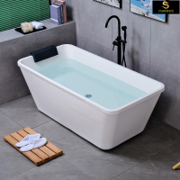 泡澡桶獨立浴缸壓克力浴缸小戶型小尺寸家用獨立式日式廠家水療浴盆浴桶1.2米起