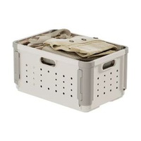 內地直送 - 家用折疊洗衣籃宿舍浴室夾縫折疊髒衣籃內衣衣服髒衣服收納筐