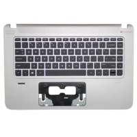 New Laptop Palmrest Upper Cover Keyboard Housing Top Case For hp Pavilion 14-U
