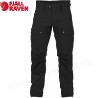 Fjallraven 小狐狸 彈性耐磨長褲/登山褲男 Keb Touring Trousers 82283R 550 黑