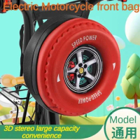 Rear mounted scooter storage bag, hanging bag electric vehicle front mounted personalized hard shell bag motorcycle bag