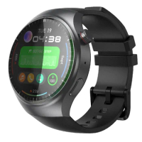 DM80 4G Smart Watch Men 1.43 Inch AMOLED Screen WiFi GPS Bluetooth Call Sleep Heart Rate Monitor 2GB+16GB Android 8.1 Smartwatch