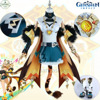 คอสเพลย์ Xilonen จาก Genshin Impact ชุดคอสเพลย์สมบูรณ์แบบ