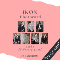 [READYSTOCK] Kpop Ikon Hd Photocard Card Sticker Return Welcom Back The New Kids Continue Final Begi