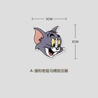 馬桶按壓器長美甲女生專用 貓和老鼠廁所按鍵神器 沖水箱按鈕配件