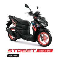 New HONDA VARIO 125 Street CBS ISS Sepeda motor Black Coral Bekasi