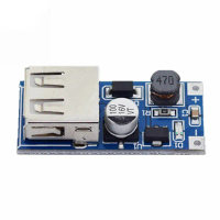 Pengecas Bank Kuasa, DC DC, 0.9V-5V hingga 5V, 600MA, Penukar Boost Naik, Modul Voltan Bekalan, Lita