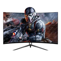 32 inch 1MS165hz Monitor Gamer HD Curved Monitor PC LCD Monitor for Desktop HDMI Compatible Monitor 2k Displays 2560*1440p