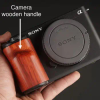 Sony ZVE1 Camera Solid Wood Grip Handle Ebony Rosewood Protective ZV-E1 Grip ZV-E1 Accessories Lightweight and portable
