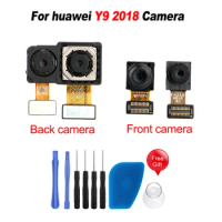 For Huawei Y9 2018 Back Rear Camera with front camera small camera Module With Free Tools Replacement For Huawei Y9 2018 camera