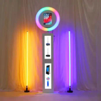 RGBTBL Colorful Photo Booth 360 Portable Usb Rechargeable RGB Fill Light Led Photography Handheld Wand Live Video Tube Stick