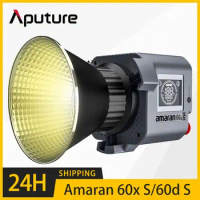 Aputure Amaran 60x S 2700-6500K Bi-color COB Bowens Mount LED Stuio Video Light Controlled by App Bluetooth Amaran 60d S