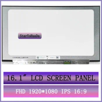16.1" Slim LED matrix for HP pavilion Gaming Laptop 16-A0004NS A0010NS laptop lcd screen panel Display 1920*1080 FHD IPS 60HZ