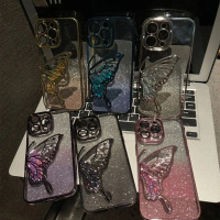เคสโทรศัพท์ Niche ผีเสื้อทรายดูด Promax พร้อมฟิล์มเลนส์ขั้นสูง เหมาะสำหรับ IP11/IP12/IP13/IP14/IP15