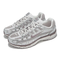 【NIKE 耐吉】休閒鞋 Wmns P-6000 女鞋 銀 粉紅 復古 網布 運動鞋(IB4019-019)