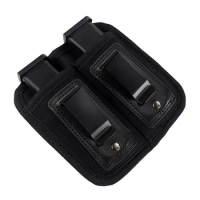 9mm Double Magazine Holder IWB and OWB 9mm Magazine Pouch for Glock 17 G19 G26 M&amp;P S&amp;W Pisto Mag Pouch 9MM