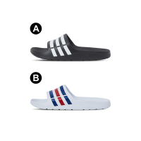 Adidas Duramo Slide 男鞋 女鞋 黑色 白色 舒適 輕量 休閒 拖鞋 G15890 U43664 (多款選)