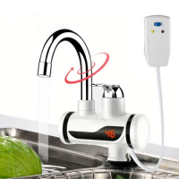 Electric Water Heater Tap Instant Hot Water Faucet Heater Cold Heating Faucet Tankless Instantaneous Water Heater Kitchen