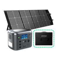 【emirai】次世代行動電站1500W+120W太陽能板組-太空灰EMR1500(戶外防災露營儲能電站/安全耐用磷酸鐵鋰)