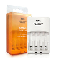 【299超取免運】[享樂攝影] 台灣三洋 SANLUX 三洋智慧型極速充電器 3號4號皆支援 SYNC-N01 Quick Charger 公司貨 AAA 原三洋 SANYO【夏日限時優惠中 再享點數