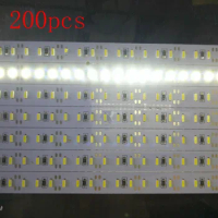 FREE DHL Samsung chip 20W~25W 200pcs/lot 4014SMD 144LED LED bar light,DC12V white LED rigid/hard strip