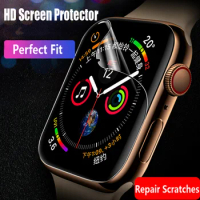 Screen Protector For Apple Watch 6 5 4 se 44mm 40mm iWatch series 3 42mm 38mm (Not tempered Glass) HD Protector Apple watch Film