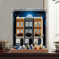 Compatible with Harry Potter Grimmauld Place No. 12 Acrylic Display Case LEGO 76408 Dustproof Figuri