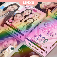 LINXX - Kad laser holografik BLACKPINK ke-7, 55 keping, kad foto Kpop, siri poskad