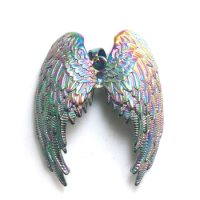 Unisex 316L Stainless Steel Newest Angel Wings Pendant Newest