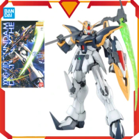 Original Bandai Anime Gundam Figure MG Deathscy the Gundam EW Hell Death Gundam Movable Joints Assembled Model Toys