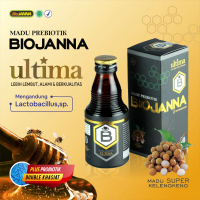Madu Probiotik Ultima BioJANNA Madu Herbal Murni 165 ml
