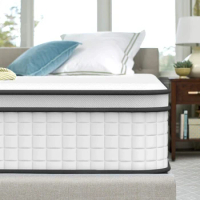 High Quality 5 Star Hotel Pocket Spring Mattress 7 Zone Memory Foam Queen King Twin Size Mattresses Single Bed