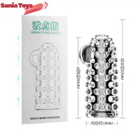 Fingger Sleeve Kdmm Silikon Transparan Bergerigi JI