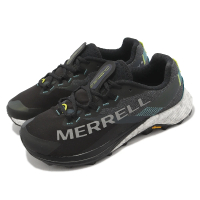 【MERRELL】野跑鞋 MTL Long Sky 2 Shield 女鞋 黑 綠 越野 防水 戶外 反光 黃金大底(ML067432)