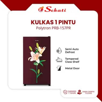 (Chat Admin Untuk Ketersediaan Stock dan Ongkir) Lemari Es 1 Pintu Polytron PRB-157PR Lemari Es Poly