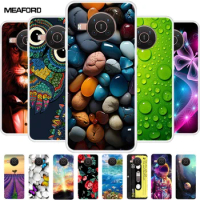 For Nokia X20 X10 Cases Clear Soft TPU Silicone Fashion Painted Phone Cases For Nokia X10 Back Cover Funda Bumper Nokia X20