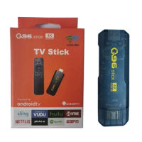 Q96 Tv Stick Global Version Android 10.0 Smart TV Box Core 2G RAM 16G ROM 4K 2.4GHz Wifi Media Player Set Top Box TV Stick