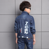 2Pcs Kanak-Kanak Lelaki Pakaian Luar-Kanak &amp; Kanak-Kanak Jeans Pakaian Set Boy Jaket Denim Seluar untuk 5 6 7 8 9 10 12 Tahun Lama 2023 Kanak-Kanak Lelaki Kanak-Kanak Pakaian㏇L0321