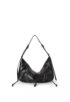 BERACAMY Ursula V11 2-Way Drape Hobo / Crossbody Bag - Black