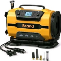 Pompa udara mobil AC/DC, pompa udara AC 110-230V, pompa udara catu daya ganda DC 12V, pompa udara ke